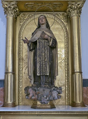 예수의 성녀 데레사_by Antonio Castillo Lastrucci_photo by Jl FilpoC_in the Church of the Sacred Heart of Jesus in Seville_Spain.jpg